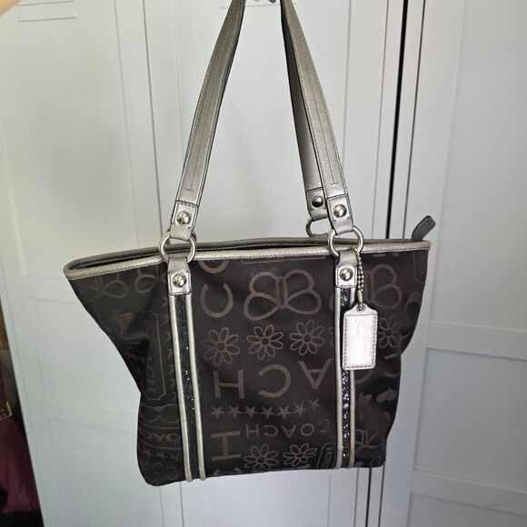 Coach Women's Brown and Black Bag - Picture 1 of 8